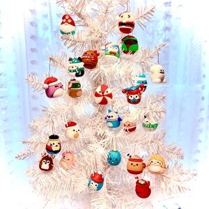 Squishmallows Micromallows Holiday Ornament Set - 24 total